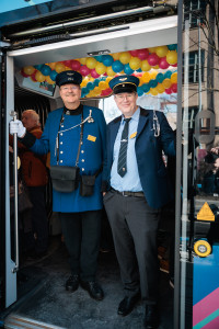 Jungfernfahrt der Tram14